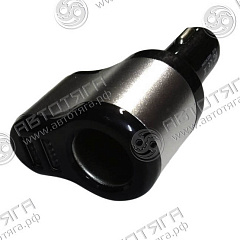 Зарядное устройство 1 гнездо прик., 2 USB