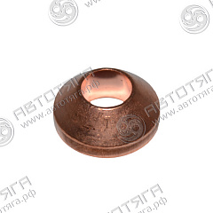 Прокладка форсунки (медная шайба конус) 4HK1 (E3) Isuzu NQR75/90/NPR75
