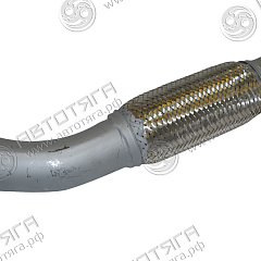 Труба выхлопная средняя  (гофра) HD72/78